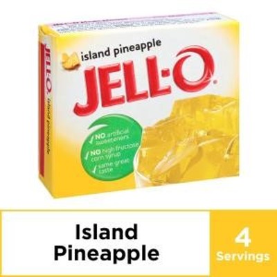 JELL-O 젤로 파인애플 젤라틴 믹스 Island Pineapple Gelatin Mix 3oz 85g 9팩 | 네이버쇼핑