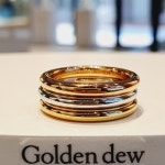 골든듀 골든듀 돌체비타3 로즈골드 반지 280700003