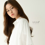 스노우클래스 김종필 안경- 스노우클래스 디자인샤우어 SNOWclass 코받침없는 티타늄 안경테 SN002