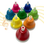 유아 어린이 아동 도레미 음감 터치벨 리듬 악기 세트