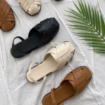 짝꿍닷컴 데일리 노멀 플랫 밴딩 스트랩 여성 단화 RJ-h8176