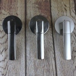 해울라이프 국산 문 손잡이 - 모던스퀘어 방문손잡이 버튼형 중문 문고리 셀