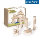 가이드크래프트 자연 생태 블록3 우든 바위 블록 원목 교구