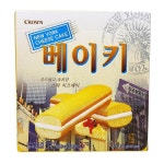 크라운제과 크라운 베이키 102g