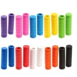 자전거 핸들 손잡이 그립 핸들바 원색 컬러 1개