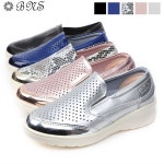 론다 소가죽 에어쿠션 슬립온 P0006