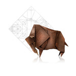 종이나라 종이나라 35cm 크라프트지 다물 종이접기