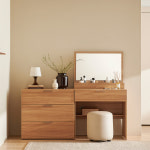 한샘 포엠 원형 가죽 스툴