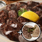 용가마 토종순대 매콤한맛 2팩 간 허파세트 1팩