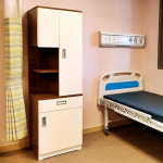 병실수납장 상두대 투톤컬러 락카장 요양병원 멀티상두대 병원가구 입원실옷장