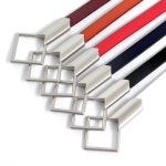 블루마운트 슬림 소가죽 여성벨트 캐주얼벨트 WB804