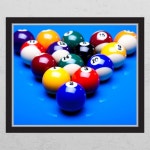꾸밈 cl339-당구공 창문그림액자