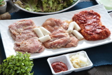 우미닭갈비 철판 숯불 닭갈비 양념 간장 소금