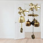 EN 이앤 문종도어벨 이앤향기종 뛰는말1종 3종 고급향기 청명한소리 향기나는 출입문종 국산 황동 핸드메이드 벽장