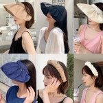 앙상블 헤어밴드 썬캡 모자 자외선차단모자 썬햇 여름모자