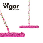 VIGAR 일자형 극세사 대걸레 플로랄 Vigar-4586