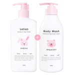 퓨어엠 모이스처라이징 로션 400g + 바디워시 500g