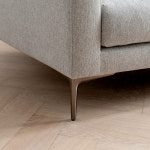 에싸 리아드 3인 르브와 패브릭 소파+스툴