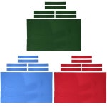 전문 당구 스누커 천 펠트 9 피트 테이블 6 스트립
