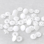 해피베어스 48-728 멀티 일제 T단추 세트 11.5mm_화이트