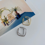 펄시 스퀘어 이어커프 귀찌 귀걸이