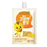 아워홈 엄마까투리 과일에 퐁당 오렌지 망고 100ml