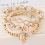 DIEZI 민족 스탈 팔찌 자연적인 돌 매력 pulseira fenina
