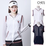 펫캡 후드 아이스통풍 여성골프 망사조끼