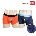 BYC BYC 남성 모달 더블박스 남자 드로즈 팬티 속옷
