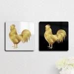 꾸밈 af105-폼아크릴액자18CmX18CmX2ea 풍수황금닭2