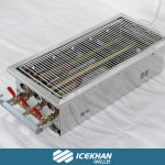 3열 꼬치구이 가스식 꼬치구이기 대