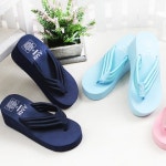 AMH쿠션 웨지쪼리 슬리퍼 쪼리 바캉스 슬리퍼 신발