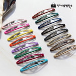 지아네세탁소 컬러풀젤리똑딱삔 헤어핀 머리삔 헤어악세사리
