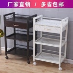 트롤리 카트 이동식 주방 미용실 미용차 전용 다목적 추돌 선반 이동차 이발소 문수장치자차