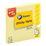 프린텍 팝업 스티키노트 76x76mm 100매 보라 그린 크라프트 보라 P7676V