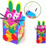 우유팩토끼저금통만들기