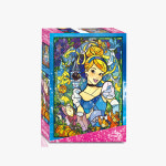 토이앤퍼즐 글라스아트 신데렐라 800피스 메탈 홀로그램 디즈니 직소퍼즐