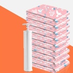 키밍 11종 세트 진공 압축팩 대형 옷정리 압축비닐