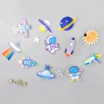 홈파티 장식데코 우주선세트 가랜드 가랜더 행사용품