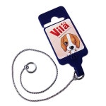 애견 크롬 체인 1 산책 목 줄 리드 하네스 가슴