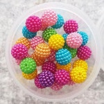 오도독슬라임파츠 진주혼합오도독12mm 약 20g T-292