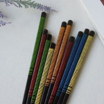 옻칠 천연목 젓가락 1P 나무 우드 우동 고급 젖가락