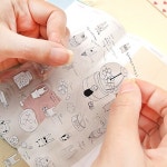 2YOUNG 심심토끼 투명스티커