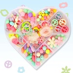 하비 비드비즈 만들기kit 하트6번-5인 팔찌 반지세트