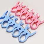 앵글 빨래 집게 플라스틱 집개 10P 1개 1개