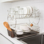 영인정공 스토피아 칼라햄스터 2단 식기건조대