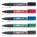 펜텔 펜텔 펜텔 페인트마카펜 둥근촉 3mm유성 금속 라이트그린 -K MMP20-K