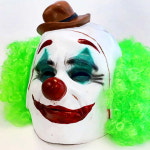 스투피드 광대 아서 조커 삐에로 가면 라텍스