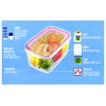 락앤락 락앤락 락앤락 이지락 파스텔 직사각270ml 밀폐용기 S0015 1780 6200W