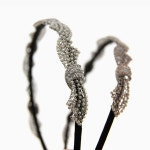 제이로렌 크리스탈 웨이브 헤어밴드 H0207